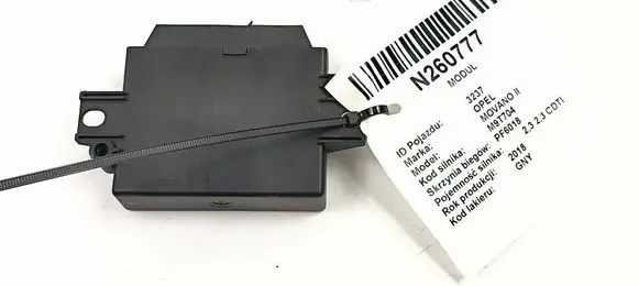 Opel Movano B Parking PDC control unit/module 8201015177BPDC