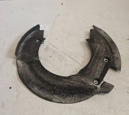 Jaguar XE Front brake disc dust cover plate GX732K005AD