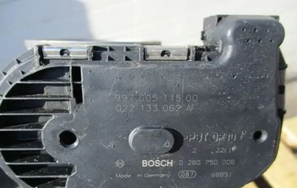 Porsche Cayman 987 Throttle valve 99760511500