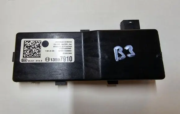Keyless (KESSY) go control unit/module