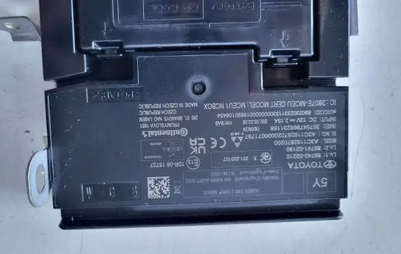 Toyota Yaris XP210 Other control units/modules 8674002210