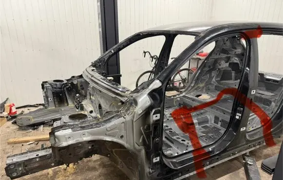 BMW X2 F39 Pillar (middle) 