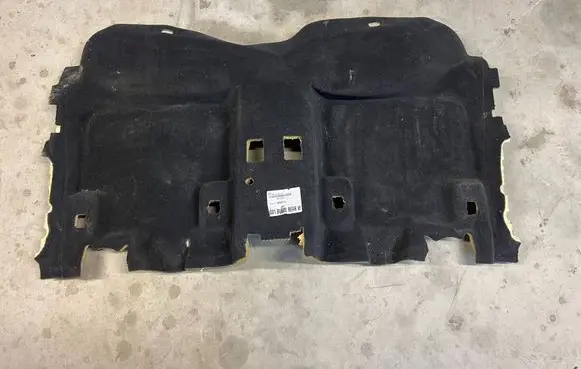 BMW X3 G01 Rear floor carpet liner 7446643