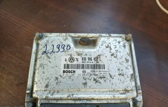 Volkswagen Golf V Engine control unit/module 036906032l 0261207189