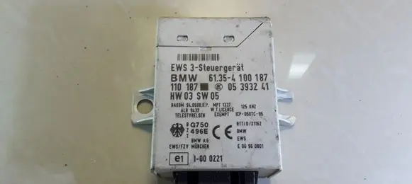 BMW 5 E39 Immobilizer control unit/module 4100187 05393241