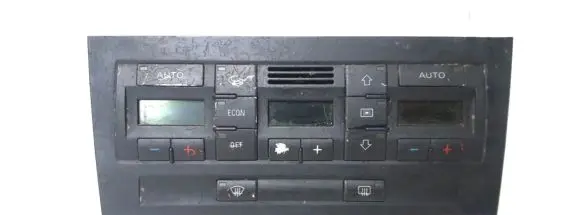 Audi A4 S4 B6 8E 8H Air conditioner control unit module 8E0820043