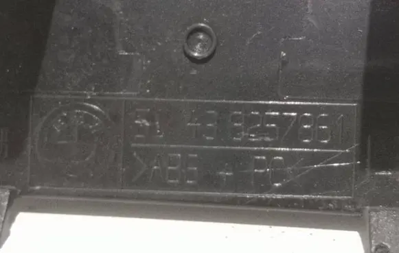 BMW X5 E53 Other interior part 51438257861
