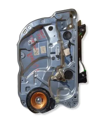 Volkswagen Polo IV 9N3 Front door window regulator with motor POLO9NKASACJ