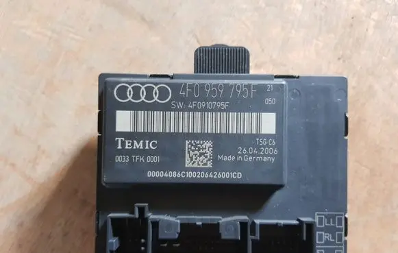 Audi A6 S6 C6 4F Door control unit/module 4F0959795F