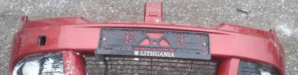 Dodge Journey Front bumper raudonas