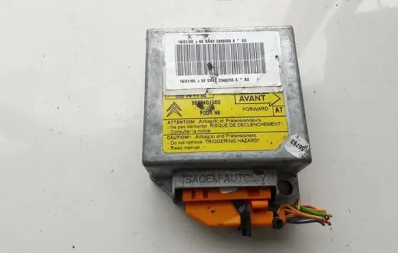 Citroen Xsara Airbag control unit/module 9638101980 550741100