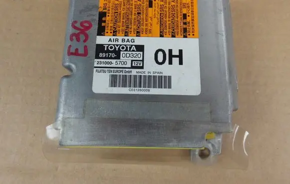 Toyota Yaris Airbag control unit/module 891700D320