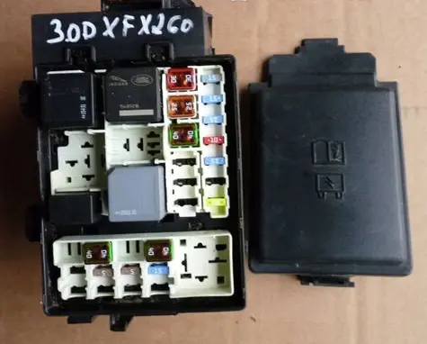 Jaguar XF X260 Fuse box set