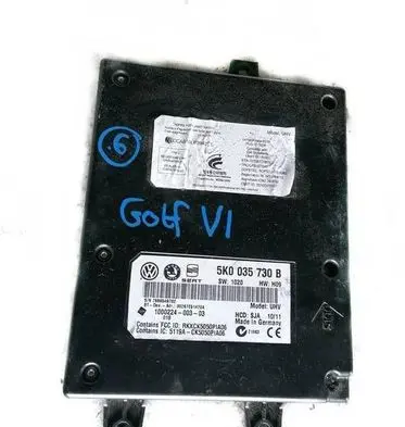 Volkswagen Golf VI Bluetooth control unit module 5K0035730B