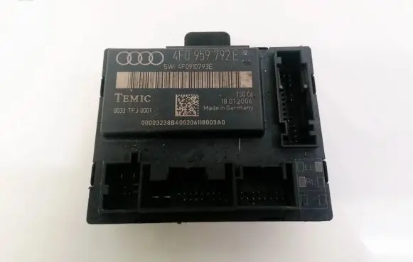 Audi A6 S6 C6 4F Door control unit/module 4F0910793E 4F0959792E