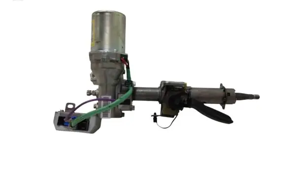 Steering wheel axle set