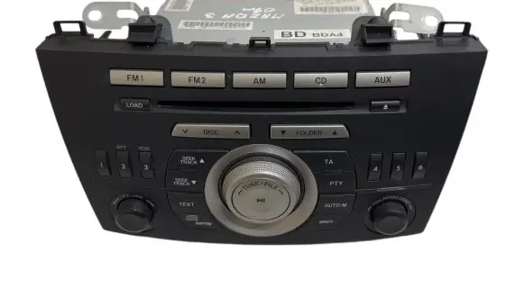 Mazda 3 II Radio/CD/DVD/GPS head unit BDA466AR0A 14799926 09B1B3541641