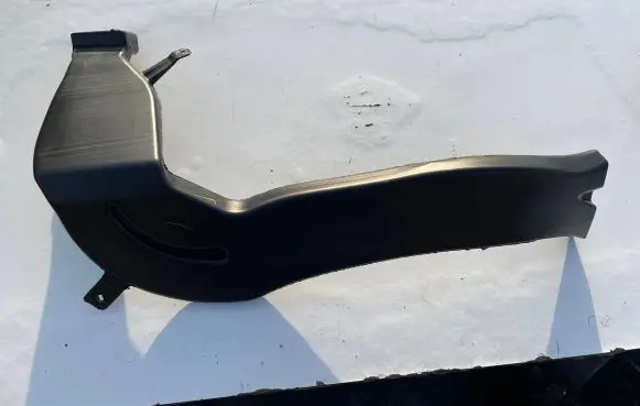 Cabin air duct channel