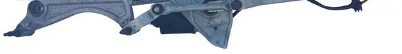 Front wiper linkage and motor