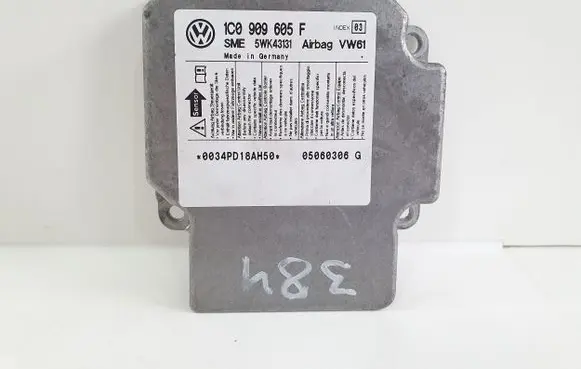 Volkswagen Transporter - Caravelle T5 Airbag control unit/module 1C0909605F 0506036G 5WK43131