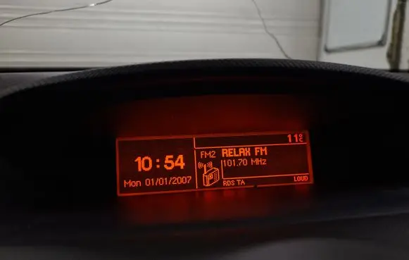 Peugeot 308 Screen/display/small screen 966598978001 NS916315 1825269