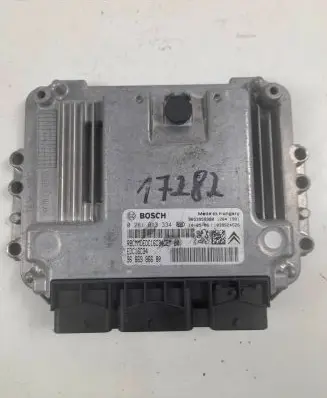 Citroen C5 Engine control unit/module 9666986680 0281013334