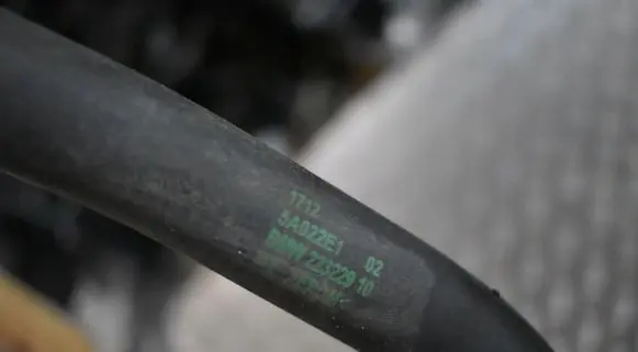 BMW X3 G01 Engine coolant pipe/hose 5A022E1555525