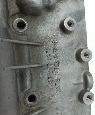 Mercedes-Benz E W212 Timing belt guard (cover) a6510150601 a6510150601tf