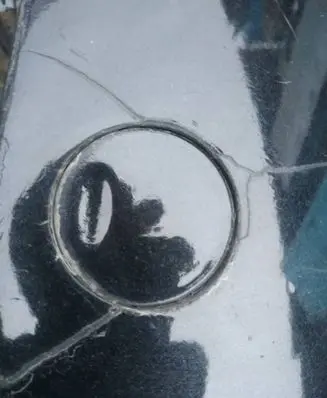 Front tow hook cap/cover