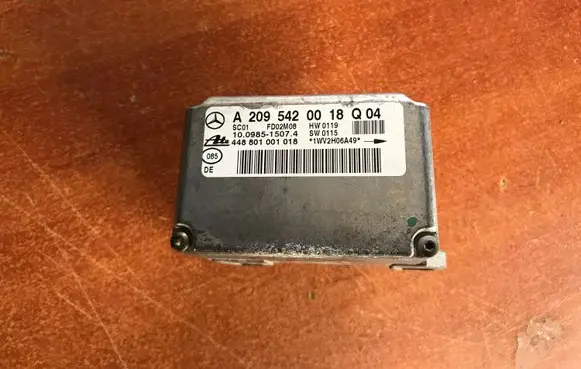 Mercedes-Benz C W203 ESP acceleration yaw rate sensor A2095420018 A2095420018Q04 10098515074