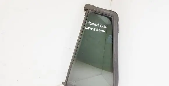 Renault Laguna II Rear vent window glass 43R00049 DOT24AS2M25