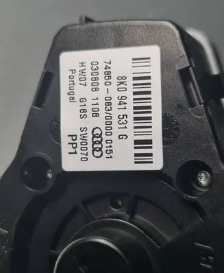 Audi A4 S4 B8 8K Light switch 8K0941531G 0308081100