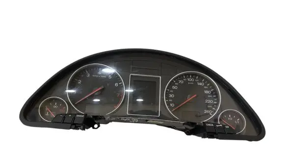 Audi A4 S4 B6 8E 8H Speedometer (instrument cluster) 8E0920900H 8E0920900D 0263626021