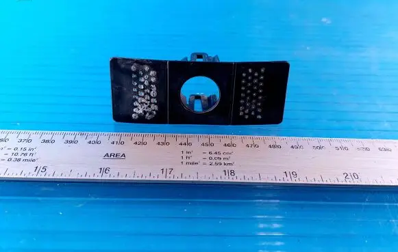 Volkswagen PASSAT B7 Front parking sensor holder (PDC) 3AA919493