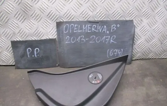 Opel Meriva B Dashboard side end trim 13258314