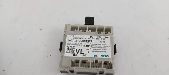 Mercedes-Benz C W205 Door control unit/module A2139001922