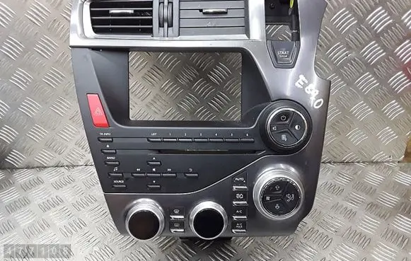 Citroen DS5 Climate control unit 98025348zd