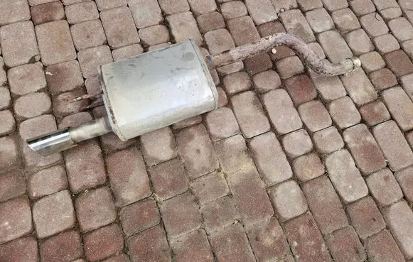 Opel Meriva B Muffler/silencer 13382270