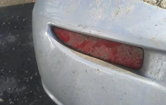 Mazda 5 Rear tail light reflector 