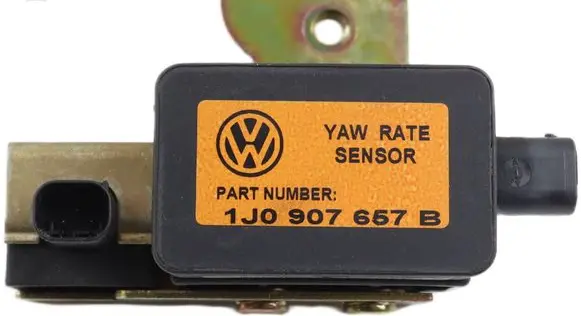 Volkswagen Golf IV ESP acceleration yaw rate sensor 1J0907657B 1J0907651A 1J1907637B