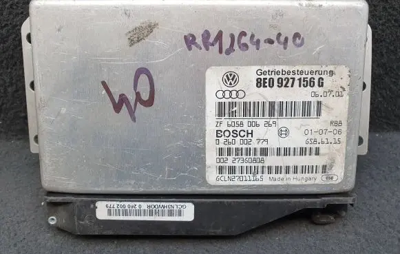 Audi A4 S4 B6 8E 8H Gearbox control unit/module 8E0927156G 0260002779