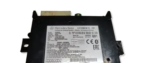 Mercedes-Benz E W212 Bluetooth control unit module A2139008013