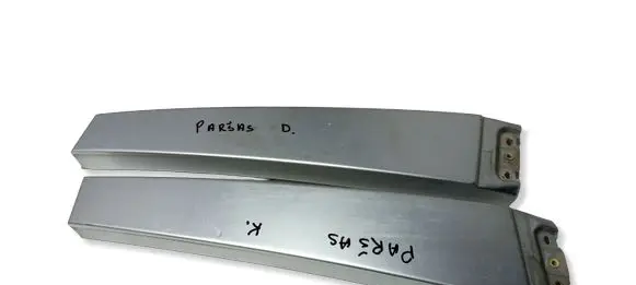 Porsche Cayenne (9PA) Front door glass trim molding 7L5853318D