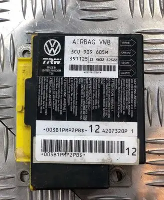 Volkswagen PASSAT B6 Airbag control unit/module 3C0909605M