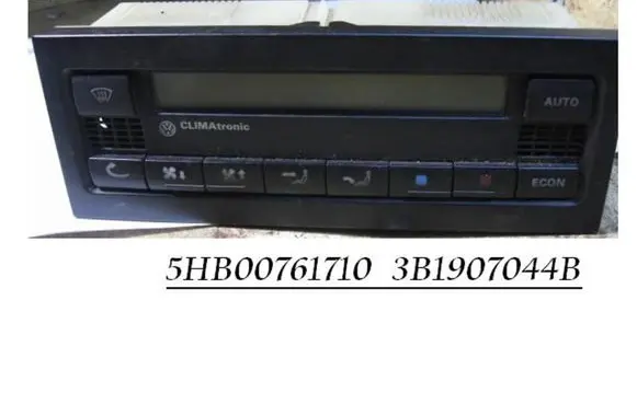 Volkswagen PASSAT B5 Climate control unit 5HB00761710 3B1907044B