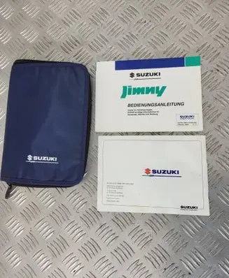 Suzuki Jimny Owners service history hand book 
