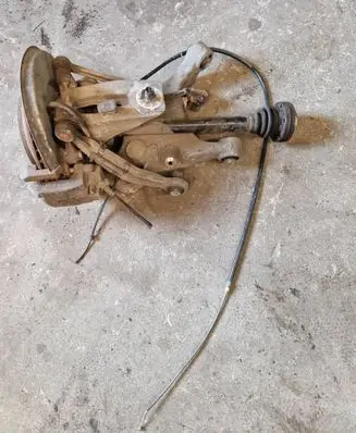 BMW 5 E60 E61 Rear wheel hub spindle/knuckle 6758715
