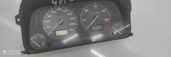 Volkswagen Golf III Speedometer (instrument cluster) 1H6919033BD