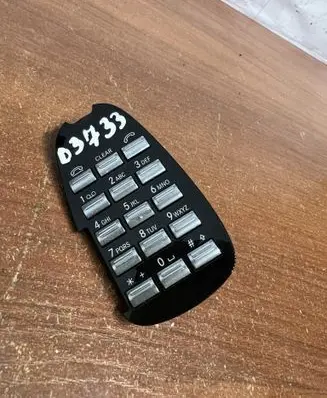 Mercedes-Benz S W221 Phone keyboard A2218230350 D3733