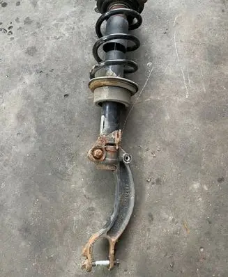 Audi A6 S6 C7 4G Front shock absorber with coil spring 4G0413031M
